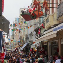 Santa Claus in Rio's center